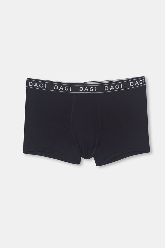 Dagi Black D-Men Saks Sport Micro Modal Boxer Shorts