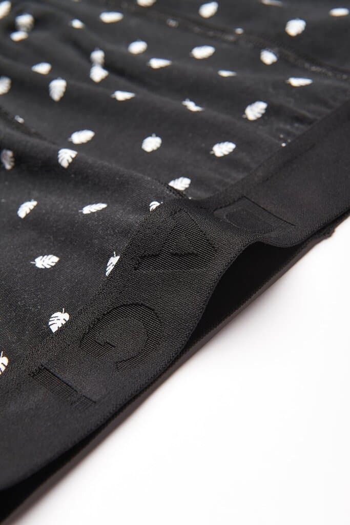 Dagi Black D-Men Patterned Compact Cotton Boxer Shorts 3