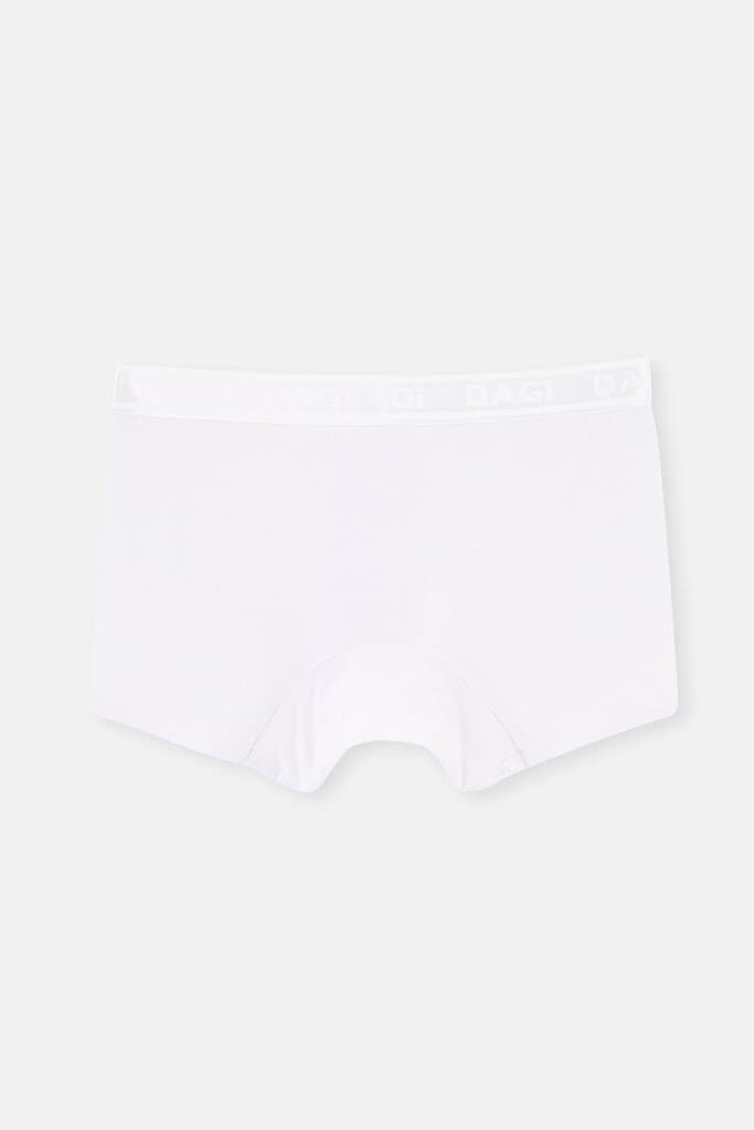 Dagi White Basic MicroModal 3-Pack Boxer Shorts 3