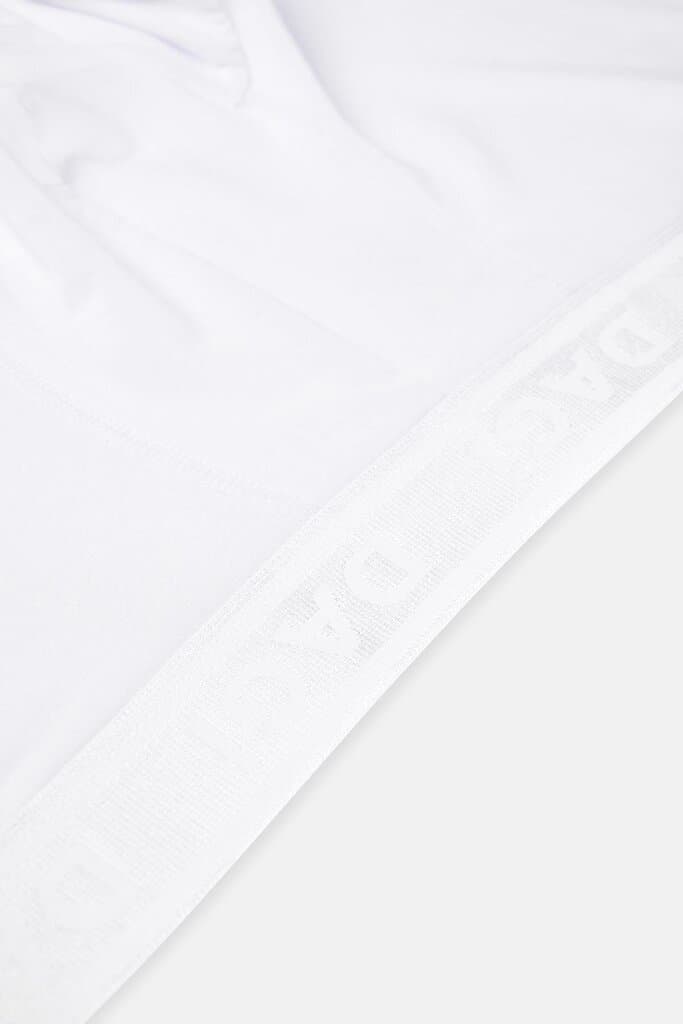 Dagi White Basic MicroModal 3-Pack Boxer Shorts 4