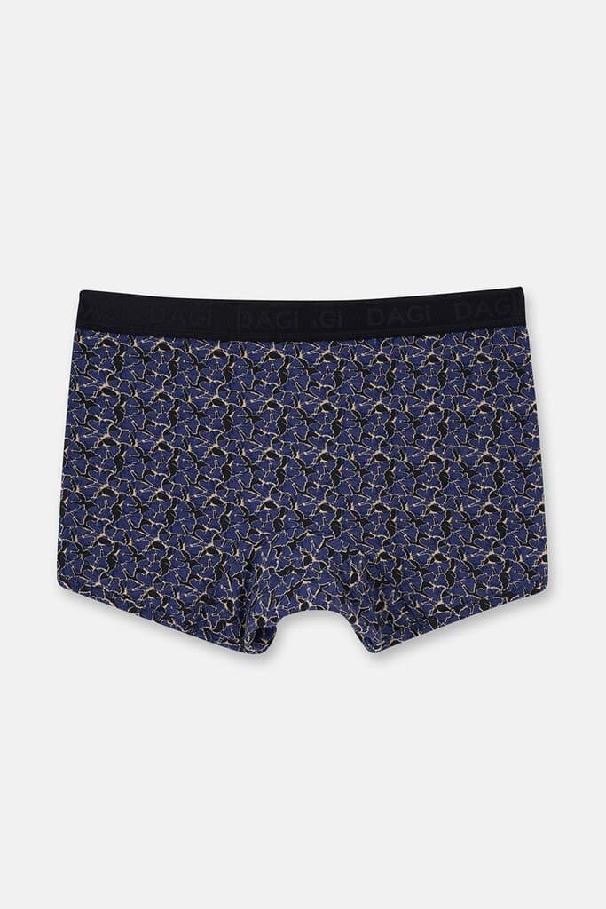 Dagi Navy Blue 4210 Micro Modal Boxer Briefs (3-Pack) 2