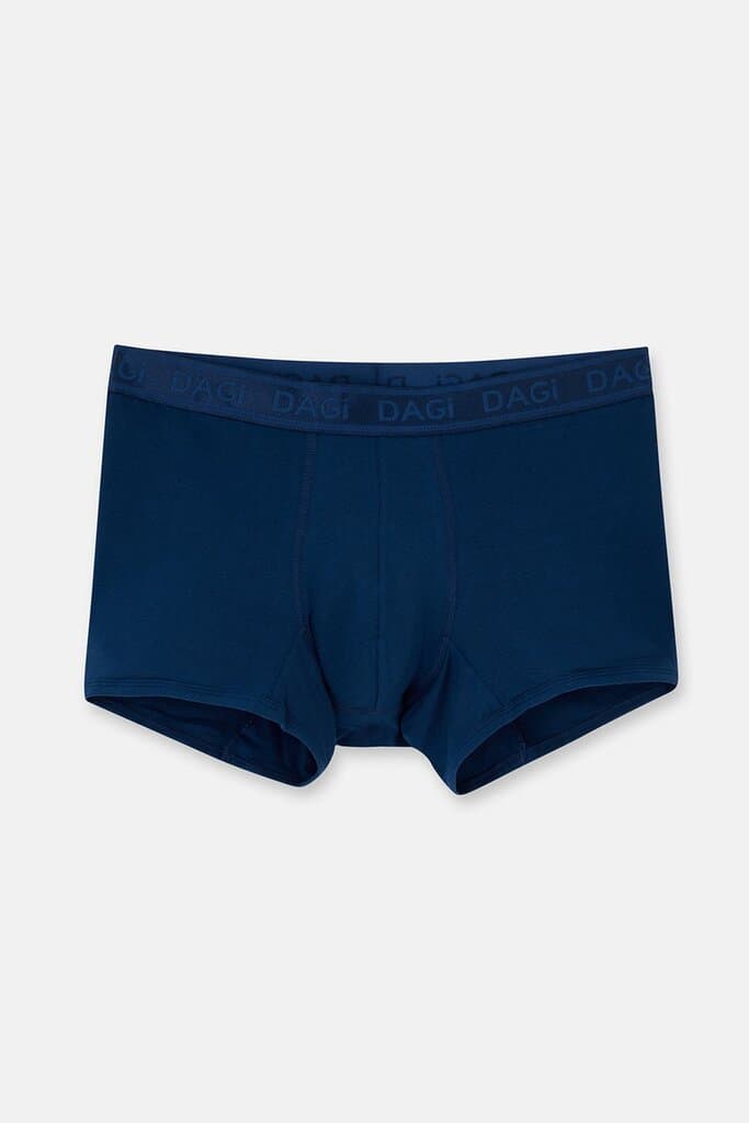 Dagi Navy Blue 4210 2-Pack Patterned MicroModal Boxer Shorts 3