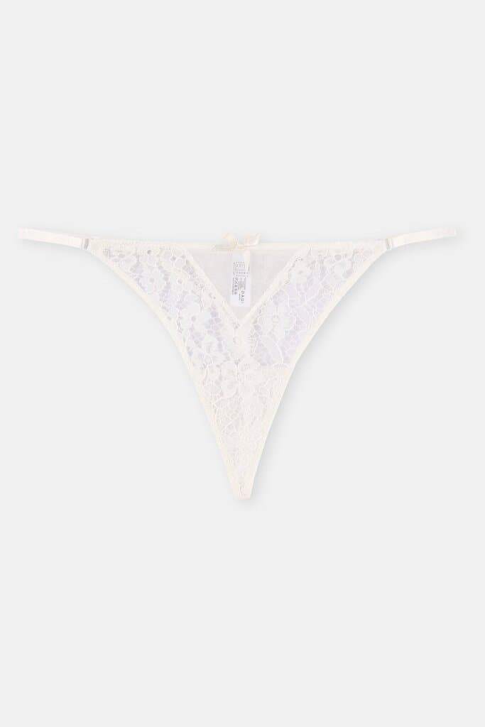 Dagi White Bride Collection Thong