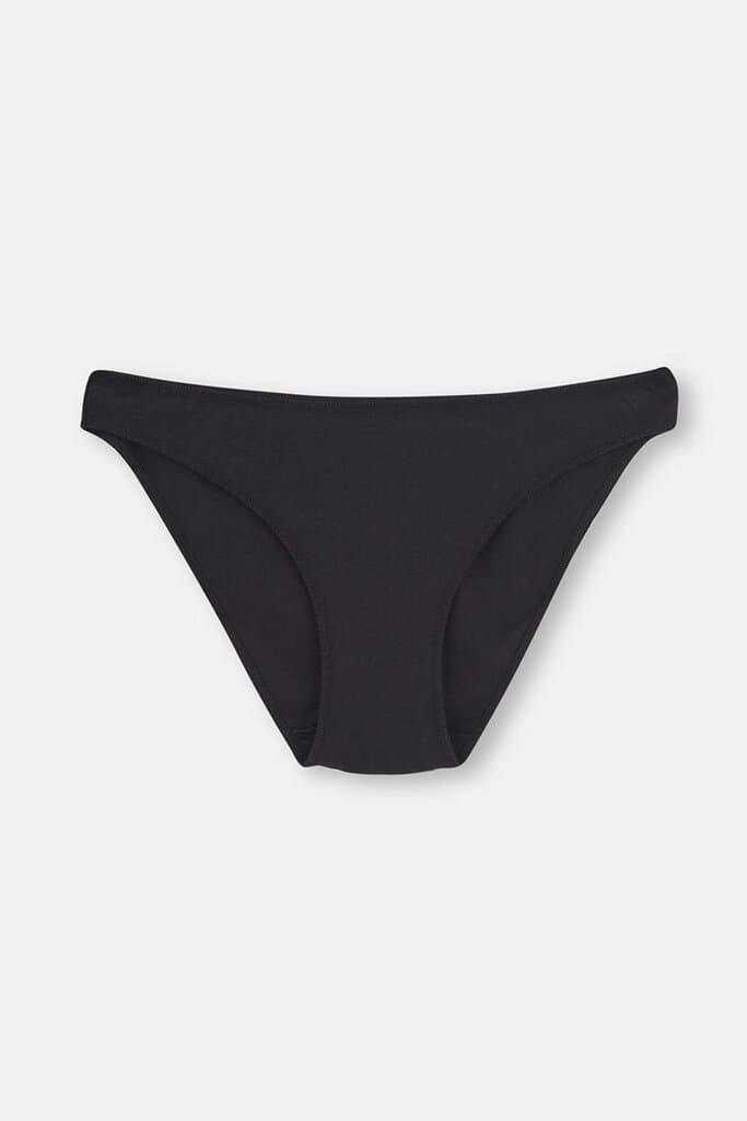 Dagi Women's 3-Pack Low-Rise Seamless Black Briefs 8