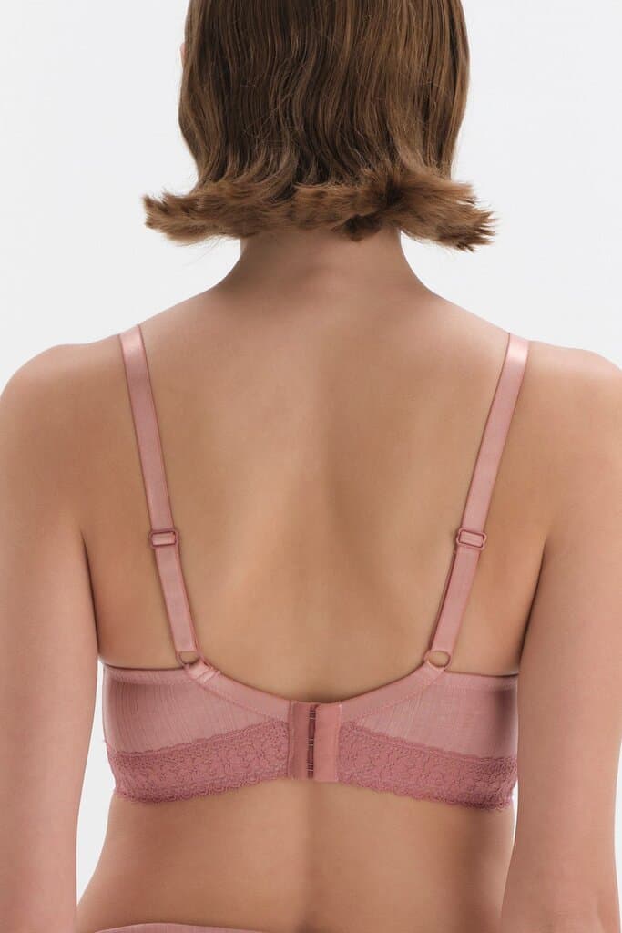Dagi Salmon Lace Detail Nursing Bra 2