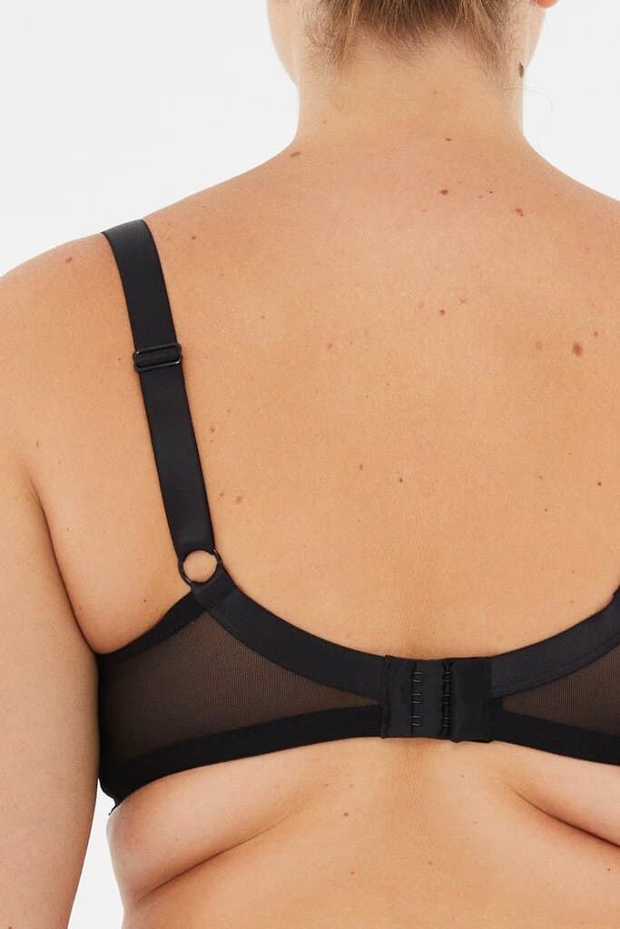 Dagi Black Poppy Lace Detail Shaping Bra 3