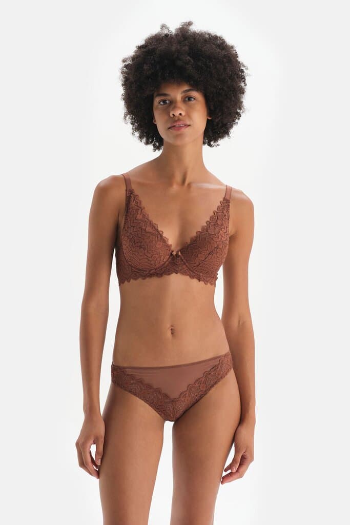 Dagi Brown Balconette Bralette 5