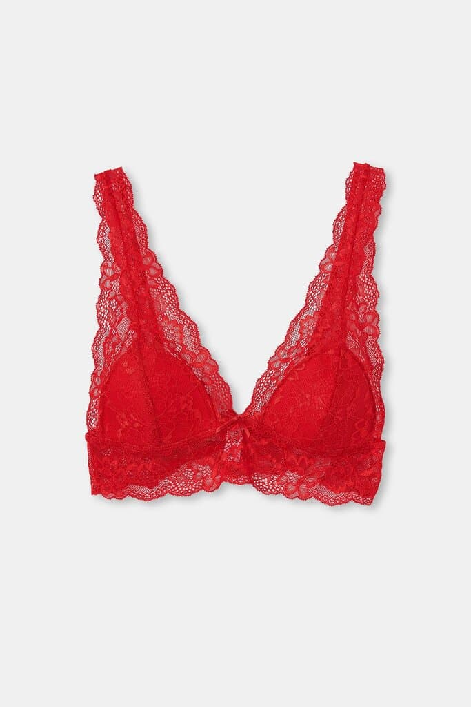 Dagi Red Lace Bralette