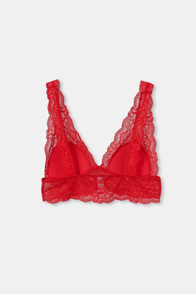 Dagi Red Lace Bralette 5