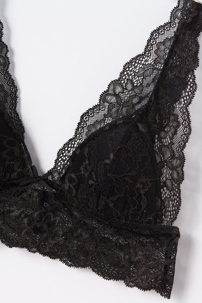 Dagi Black Lace Bralette 8