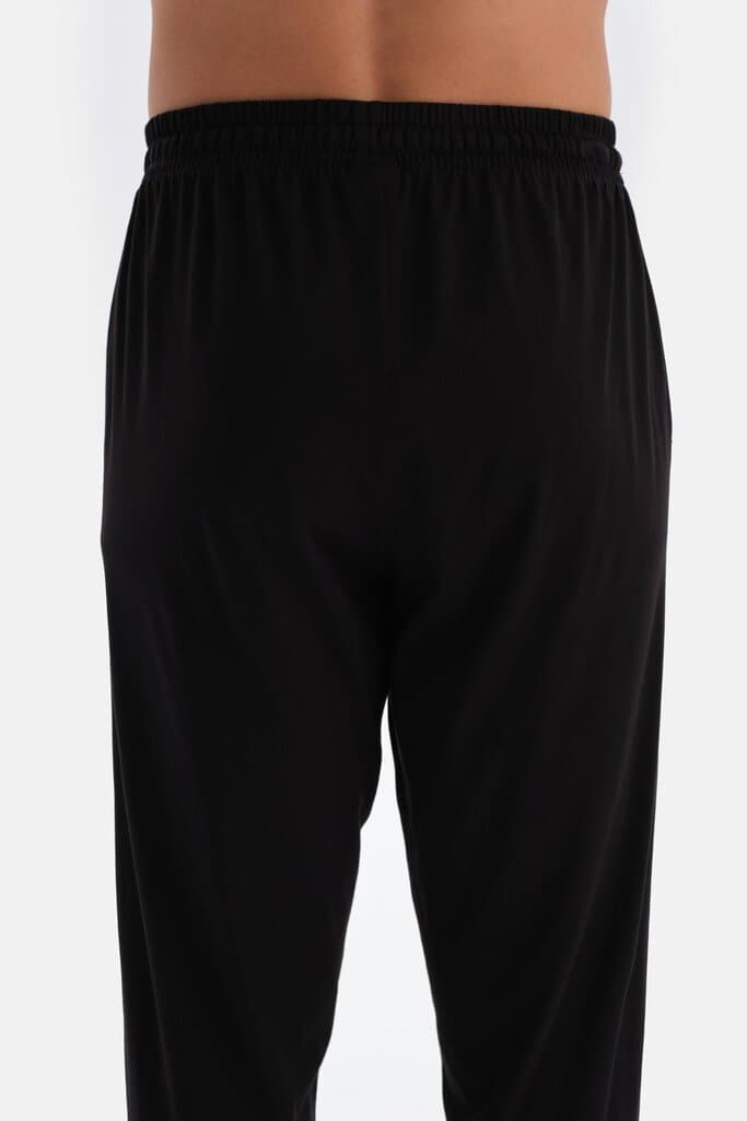 Dagi Anthracite Half-Button Long-Sleeve Cotton Modal Pajama Set 6