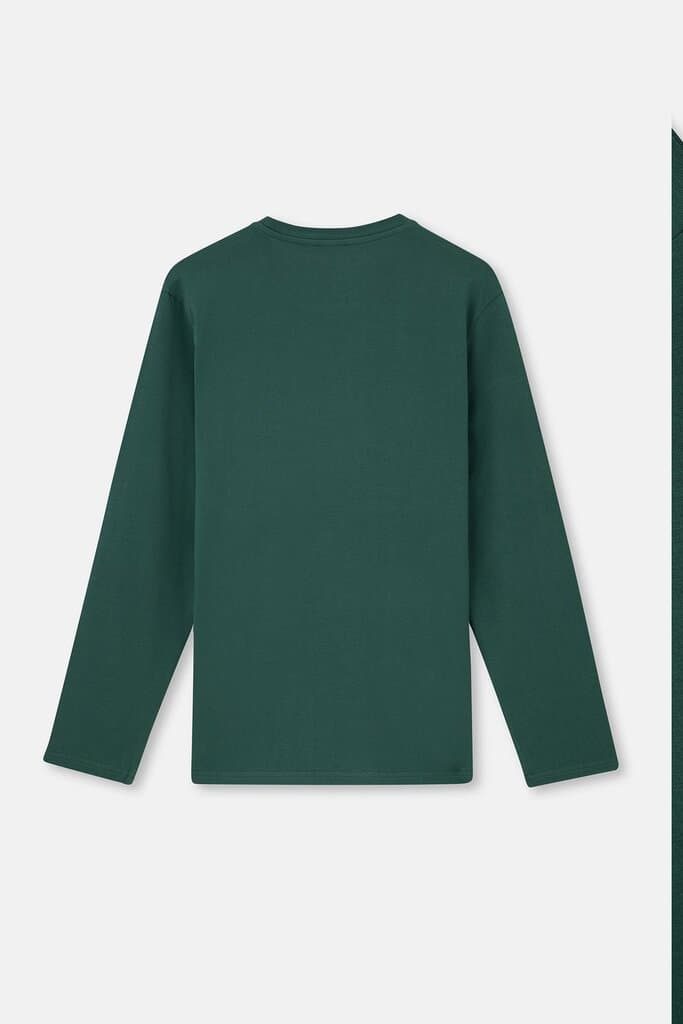 Dagi Men's Green Long-Sleeve Pajama Set 3