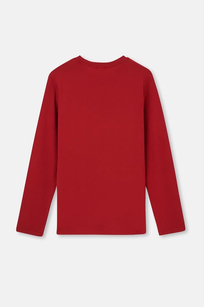 Dagi Red Men's Long-Sleeve Pajama Set 3