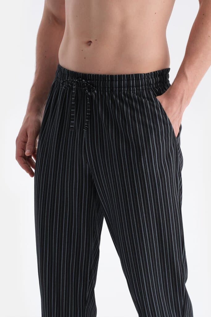 Dagi Multicolor Striped Shirt and Pants Set 6