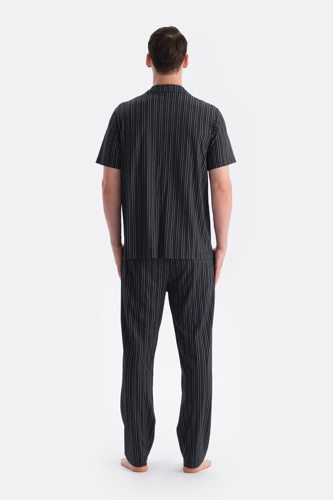 Dagi Multicolor Striped Shirt and Pants Set 2