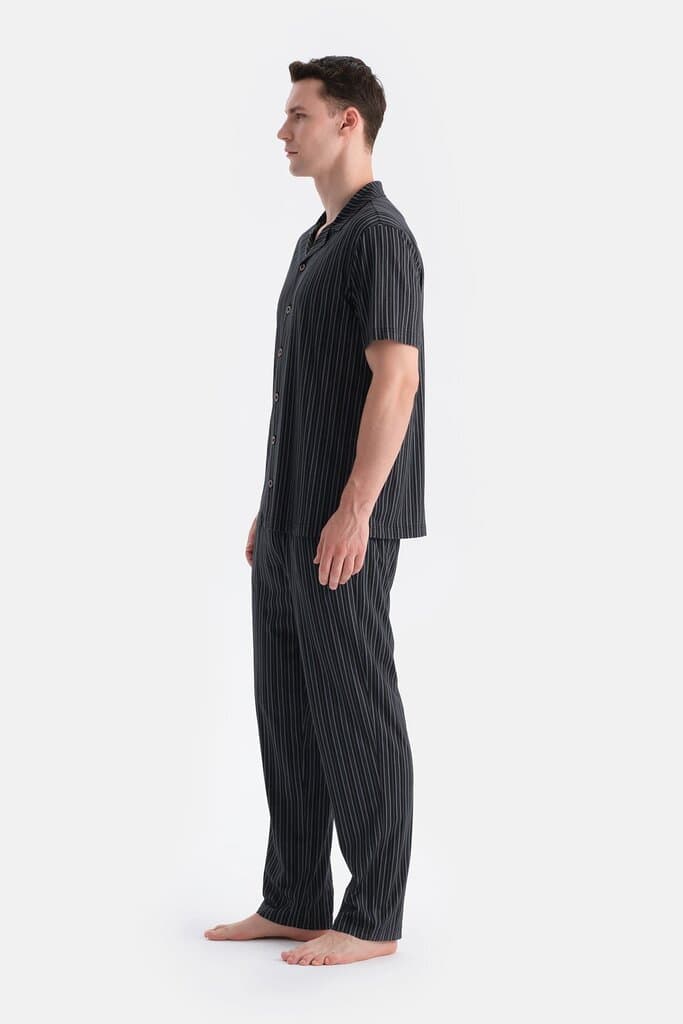 Dagi Multicolor Striped Shirt and Pants Set 3
