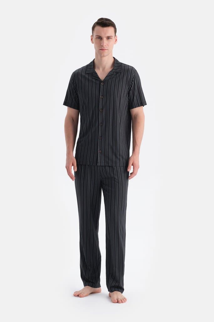 Dagi Multicolor Striped Shirt and Pants Set 4