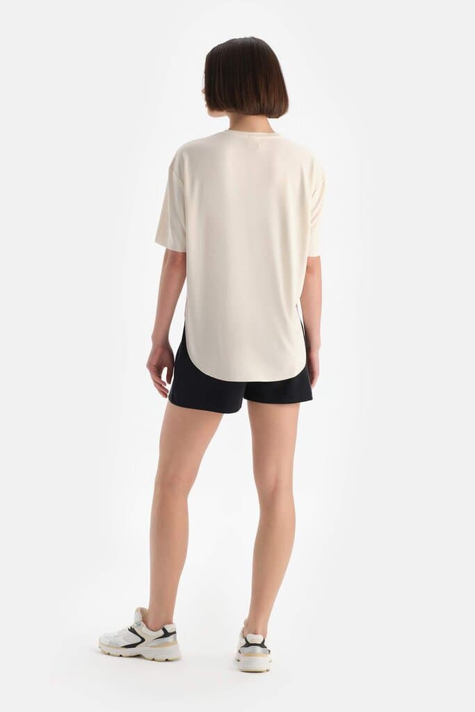 Women's Ecru Dagi Active Modal T-Shirt 2
