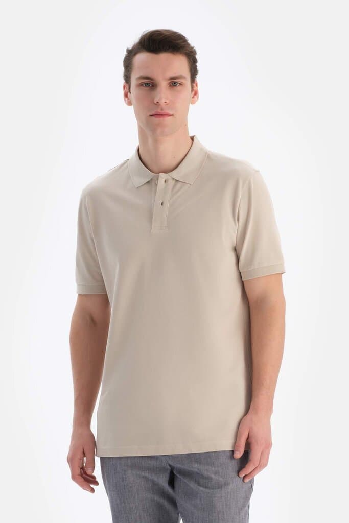 Dagi Stone Polo Collar Piqué T-Shirt