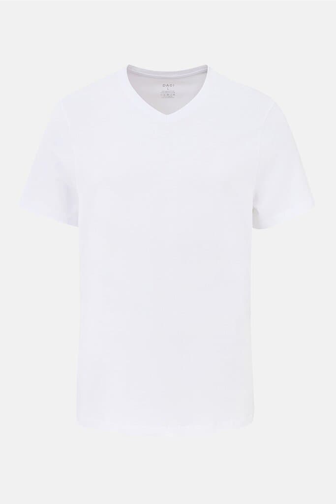 Dagi 2-Pack White Compact V-Neck T-Shirts 2