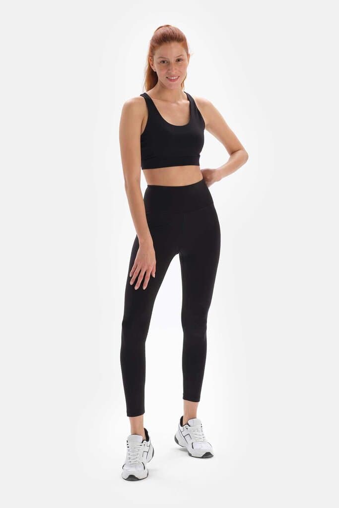 Black Dagi Active Women's Long Leggings