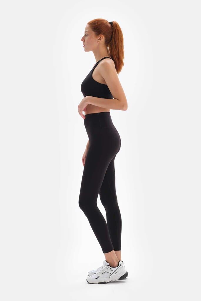Black Dagi Active Women's Long Leggings 2