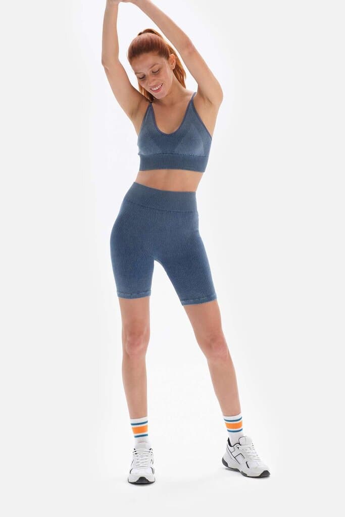 Dagi Indigo Mountain Active Seamless Biker Shorts 8