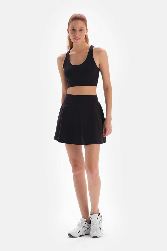 Black Dagi Active Sports Shorts Skirt