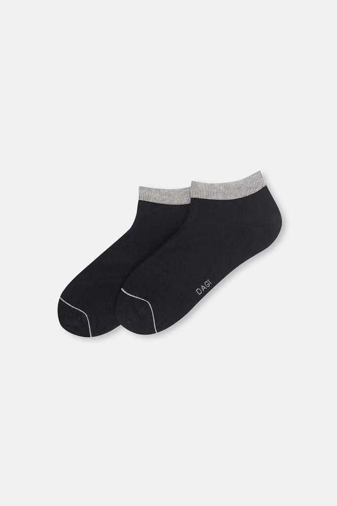 Dagi Men's Black 2-Pack Slipper Socks 5