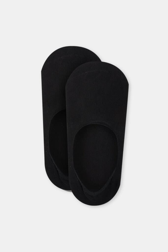 Dagi Black Men's Cotton Low Cut Invisible Socks