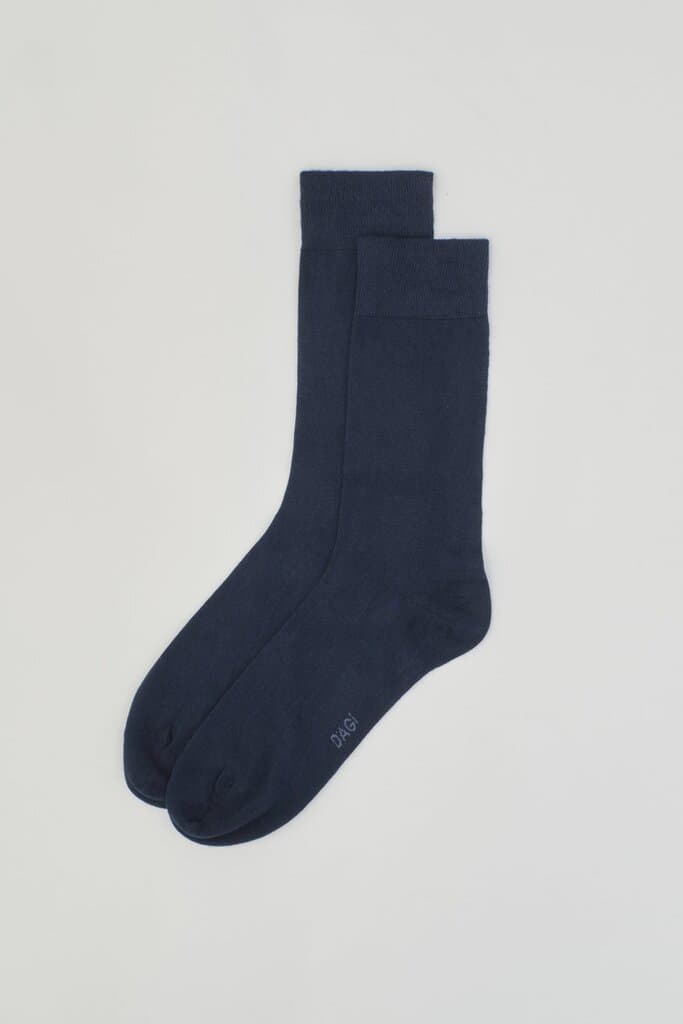 Dagi Navy Blue 2-Pack Men's Cotton Socks 2