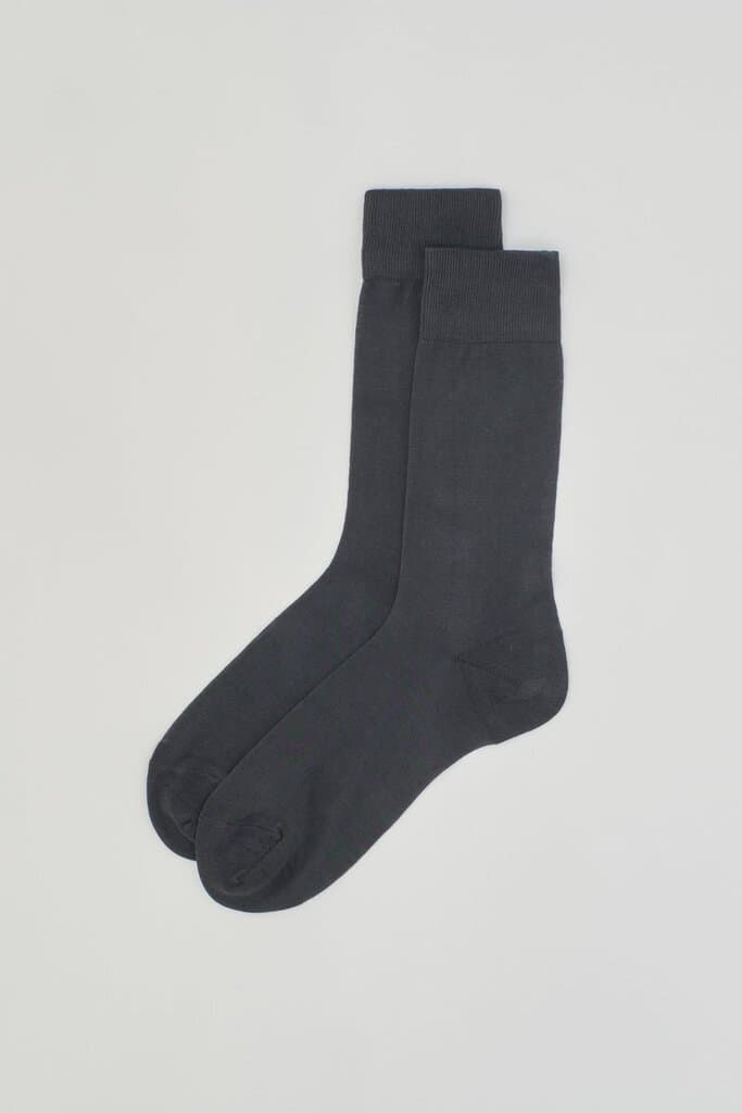 Dagi Anthracite Mercerized Socks