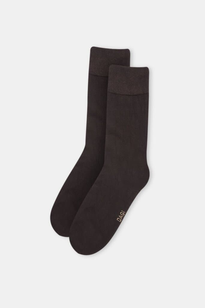 Dagi Men's Bamboo Coffee Socks (20/1)