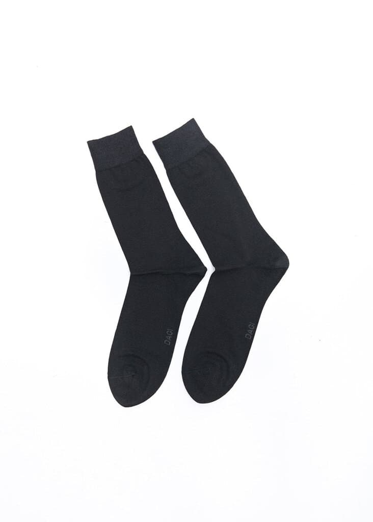 Dagi Men's Black Modal Blend 2-Pack Socks 4
