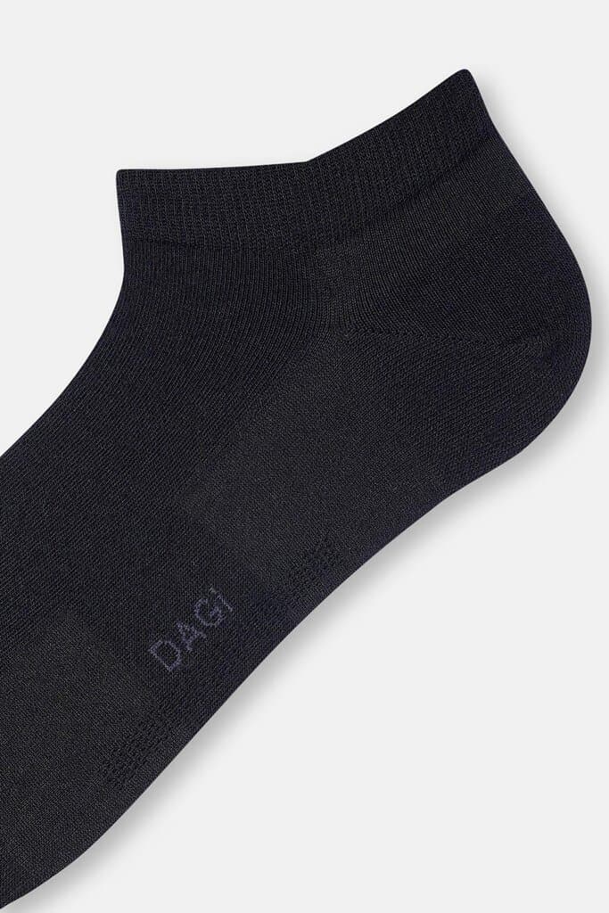 Dagi Men's Black Coolmax No-Show Socks 3