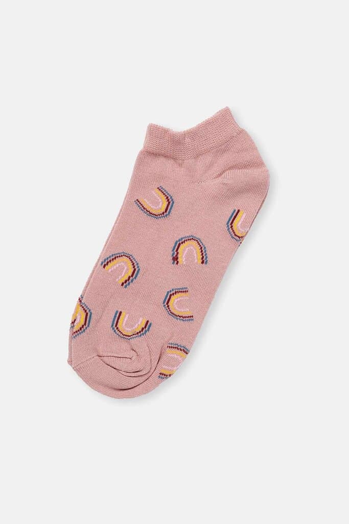 Dagi Women's 4-Pair Assorted Patterned Slipper Socks 3