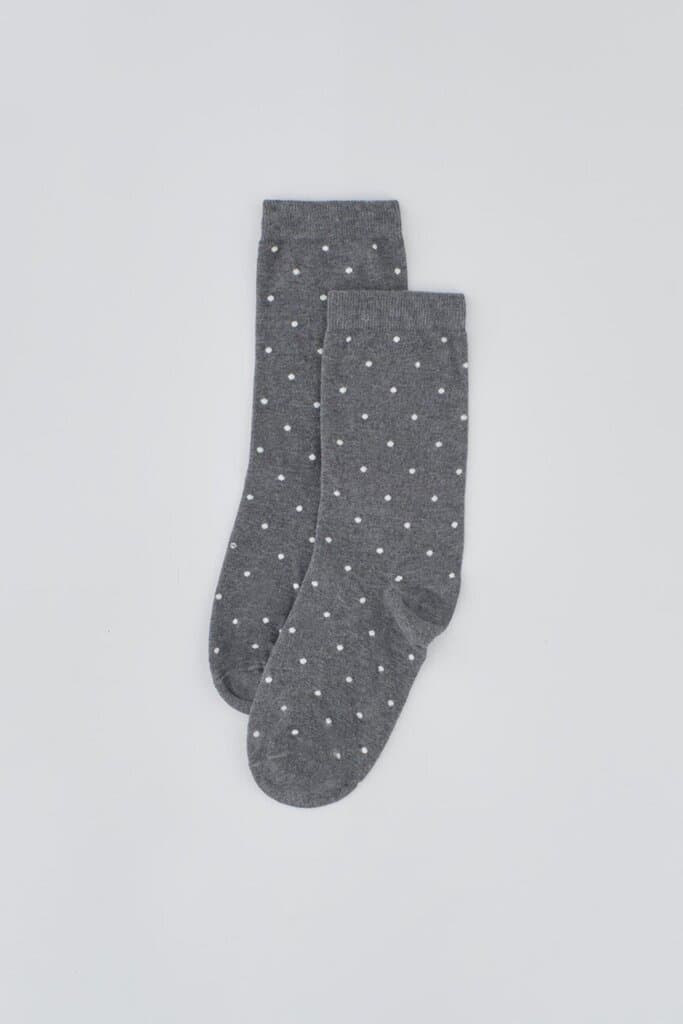 Dagi Grey Melange Socks