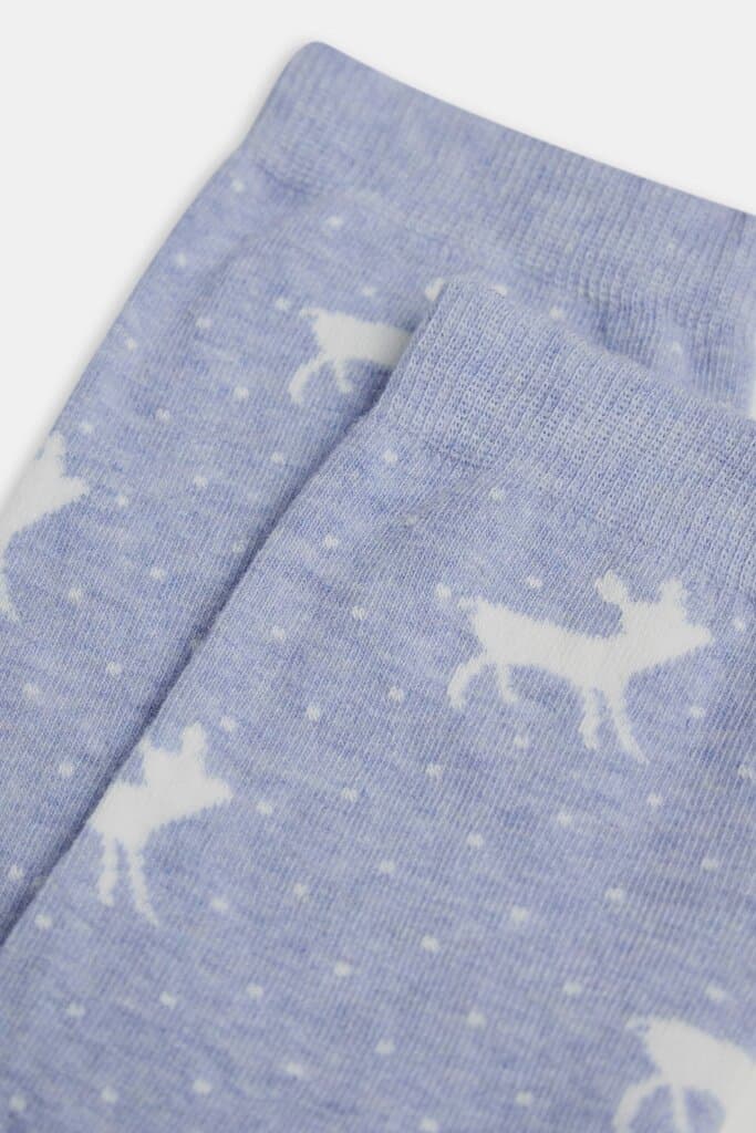 Dagi Blue Melange Socks 2