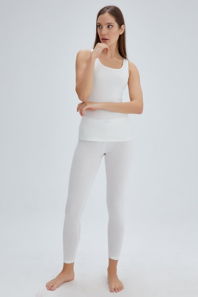 Dagi Ecru Women's Thermal Undershirt 5