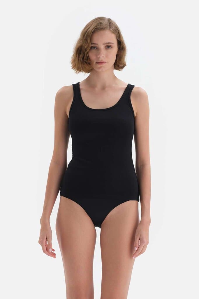 Dagi Black Women's Thermal Undershirt 4