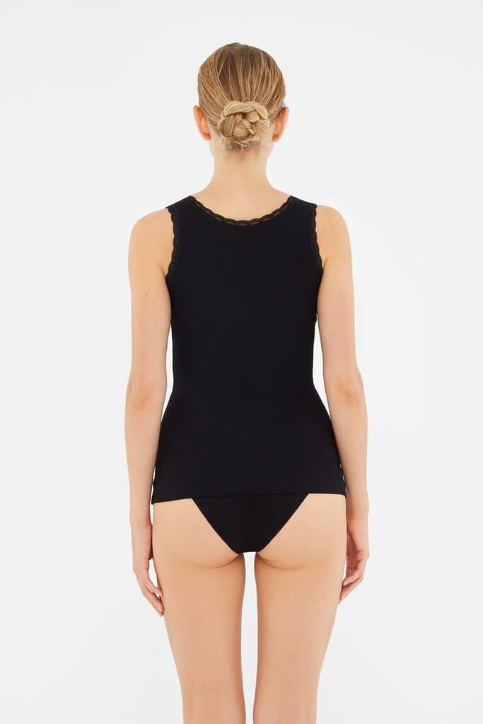 Dagi Women's Black 2-Piece Camisole Set 2
