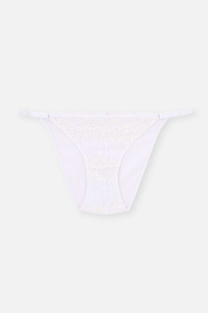 Dagi Adjustable Lace Maternity Knickers (Ecru Sides)
