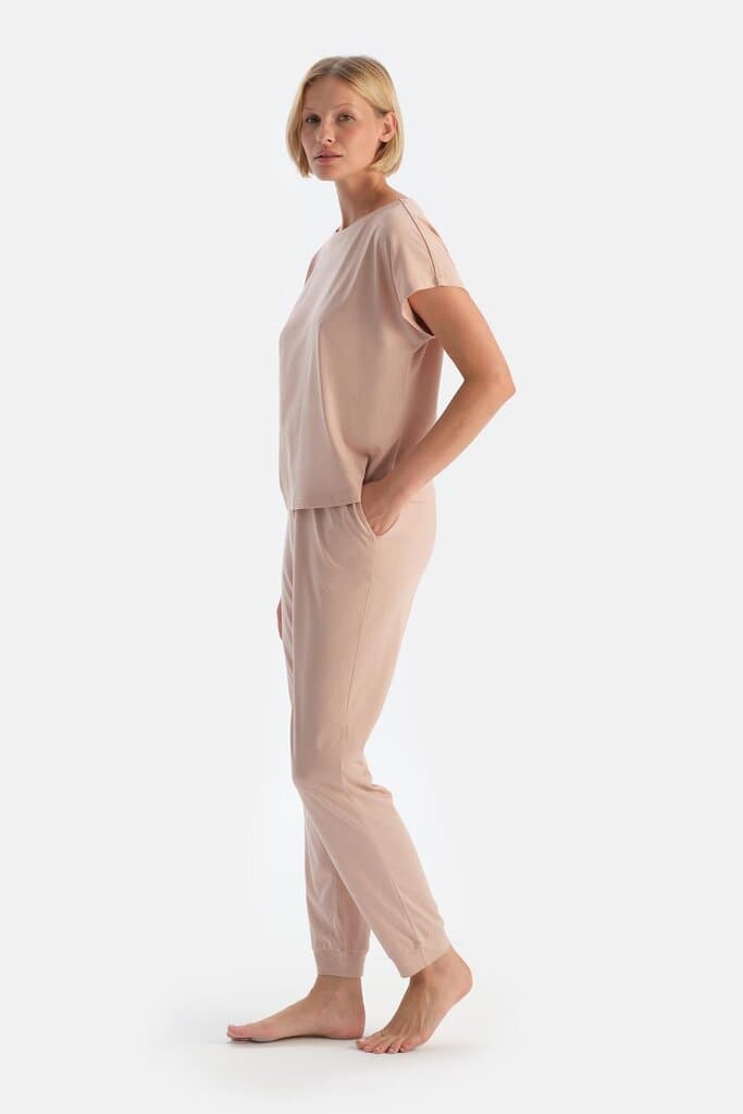 Dagi Low-Cut Cotton Modal Pajama Set 3