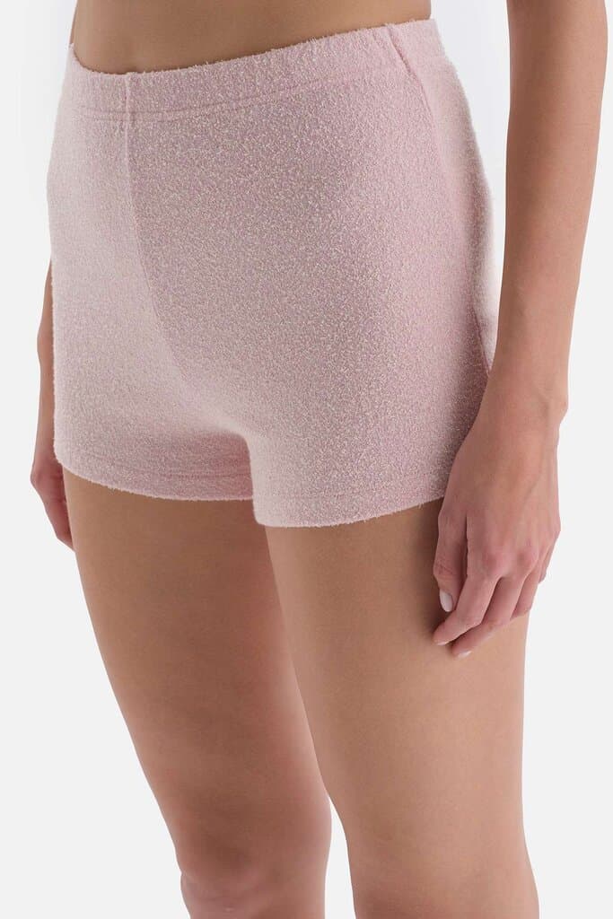 Dagi Pink Dust Sleeveless V-Neck Towel Pajama Set 5