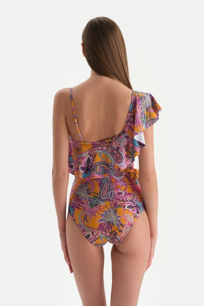 Dagi Purple One-Shoulder Swimsuit 2