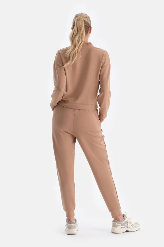 Dagi Milk Coffee Modal Button Cardigan 2
