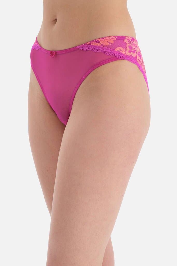 Dagi Lace Slip with Pink Tulle Detail 4