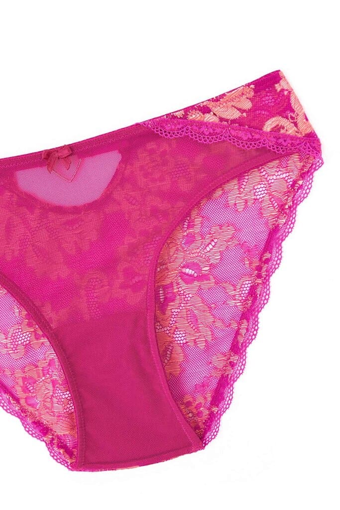 Dagi Lace Slip with Pink Tulle Detail 7