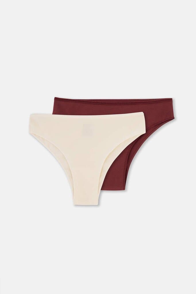 Dagi Women's 2-Pack Cotton Brazilian Assorted