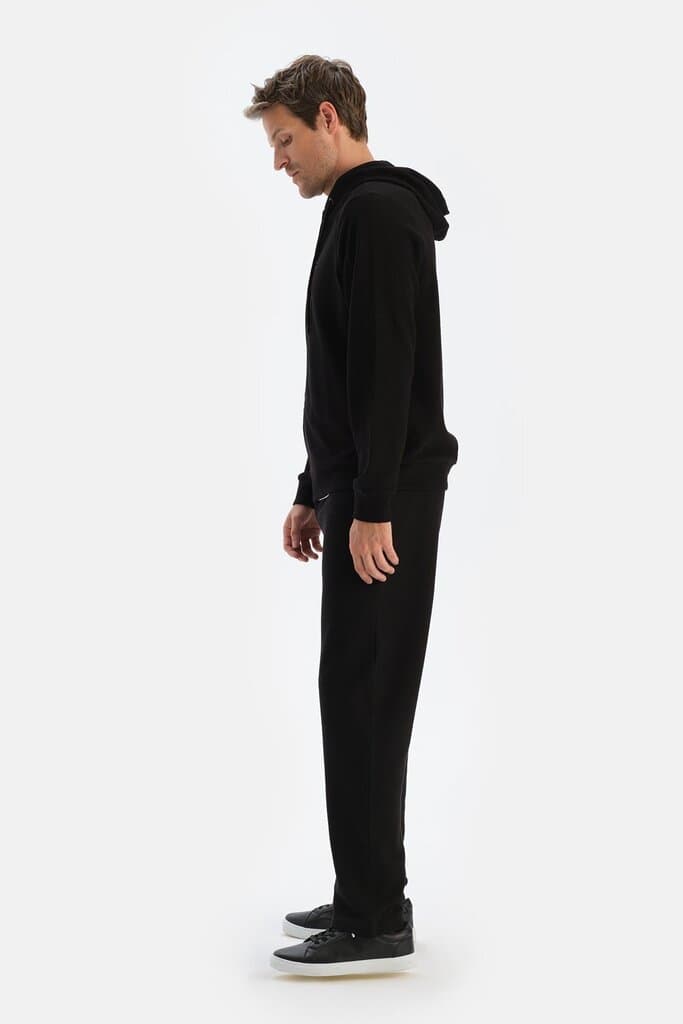 Dagi Men's Black Straight Leg Sweatpants 3